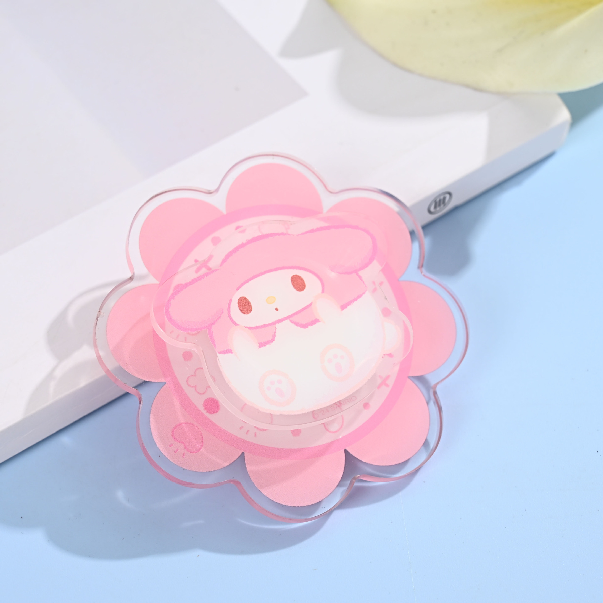 指尖陀螺定制卡通动物亚克力扭蛋玩具解压玩具批发