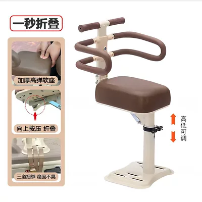 Electric Vehicle Child Seat, Front-Mounted Foldable Child Seat, Pedal Electric Scooter, Two-Way Baby Seat (Electric car child seat) - white-guardrail