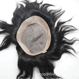 假发片;男士假发;真发假发