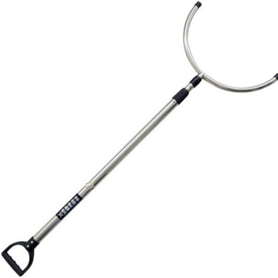 不锈钢伸缩防暴钢叉 安保防护器材 防卫钢叉