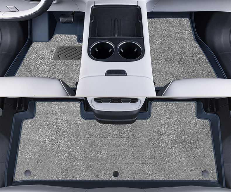 Applicable to Xiaopeng g6 Foot Pad Surrounding Xiaopeng p7/p5 Interior Accessories Cashmere Blanket Car Foot Pad
