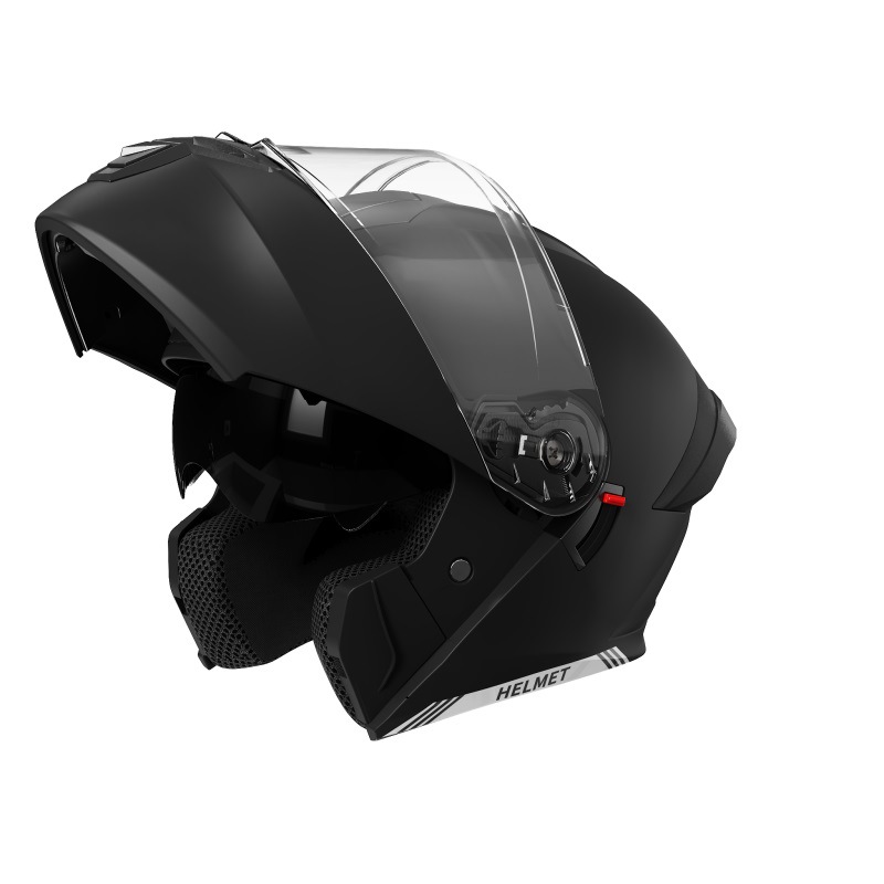 Casco de motocicleta 3C / Dot certificado para hombre casco de invierno caliente locomotora eléctrica medio casco de seguridad de cuatro estaciones