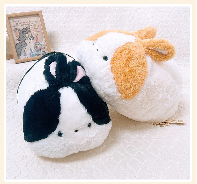 Cute lying rabbit plush pillow, adorable bunny toy, sleeping pillow for bed, birthday gift for a best friend
