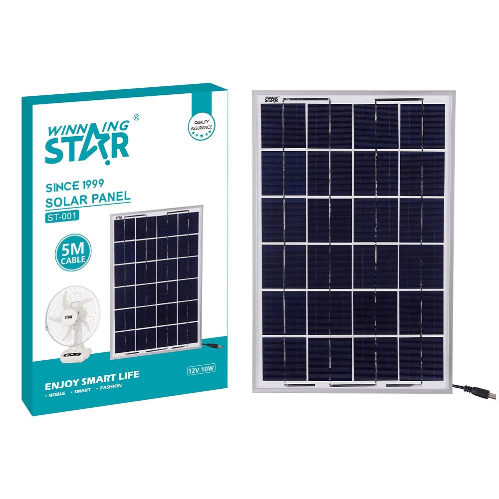 WINNING STAR户外12V/10W光伏供电系统Solar panels多晶太阳能板