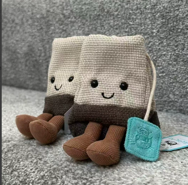 Плюшевые игрушки — милые животные, 32 × 15,5 см, разные дизайны с подвеской/брелком