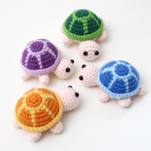 成品纯手工毛线编织可爱挂件钩针乌龟送朋友创意礼物钩织玩偶公仔