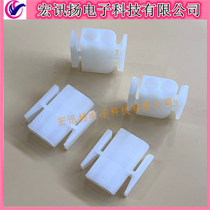 1-350344-0 原装TE/泰科 6.1mm间距-2Pin 胶壳连接器