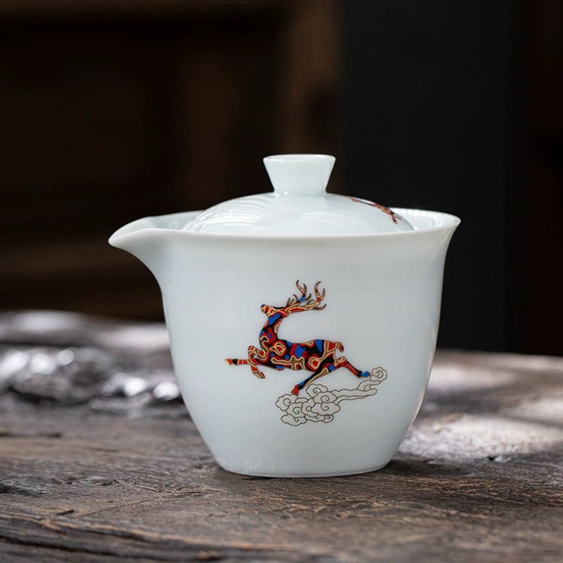 Handheld tea set for traveling, Birthday gift