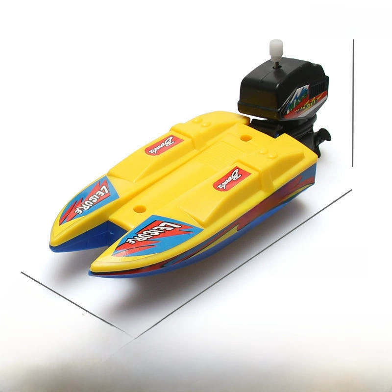Игрушка — лодка для игры в воде, мотоцикл, скоростной катер, заводная яхта, игрушка, прямые продажи с фабрики