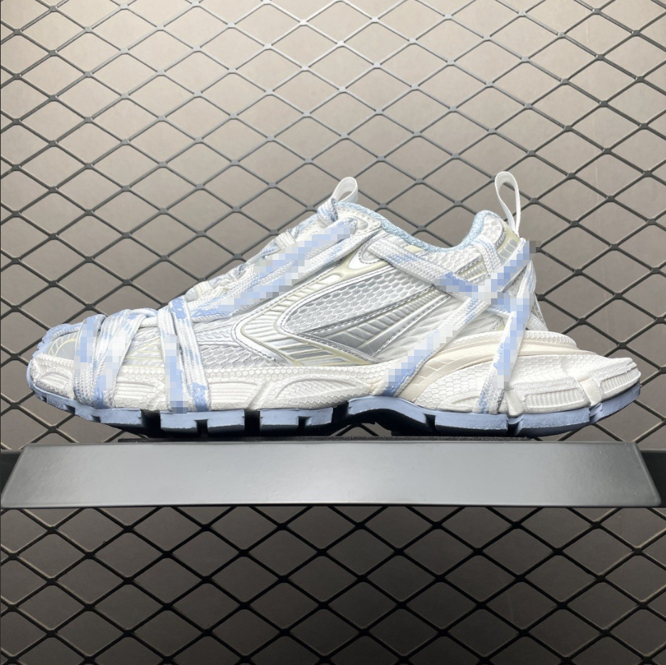 Cross-Border Bajia New Model 3XL Spider-Man Mesh Breathable Runway Retro Height-Increasing Distressed Dad Shoes Vg Version
