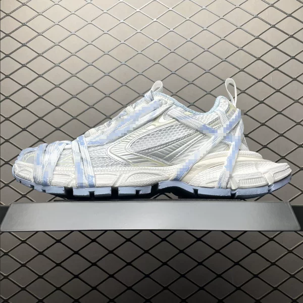 Cross-Border Bajia New Model 3XL Spider-Man Mesh Breathable Runway Retro Height-Increasing Distressed Dad Shoes Vg Version