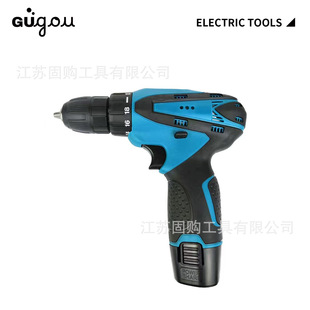 Cross-border Lithium electric drill 12V rechargeable hand drill small hand gun drill electric drill household multi-function electric screwdriver electric drill