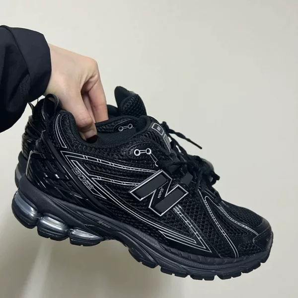 1906r silver-colored dad sneakers for men and women, new summer model, shock-absorbing running shoes, thick-soled, breathable, retro sports shoes