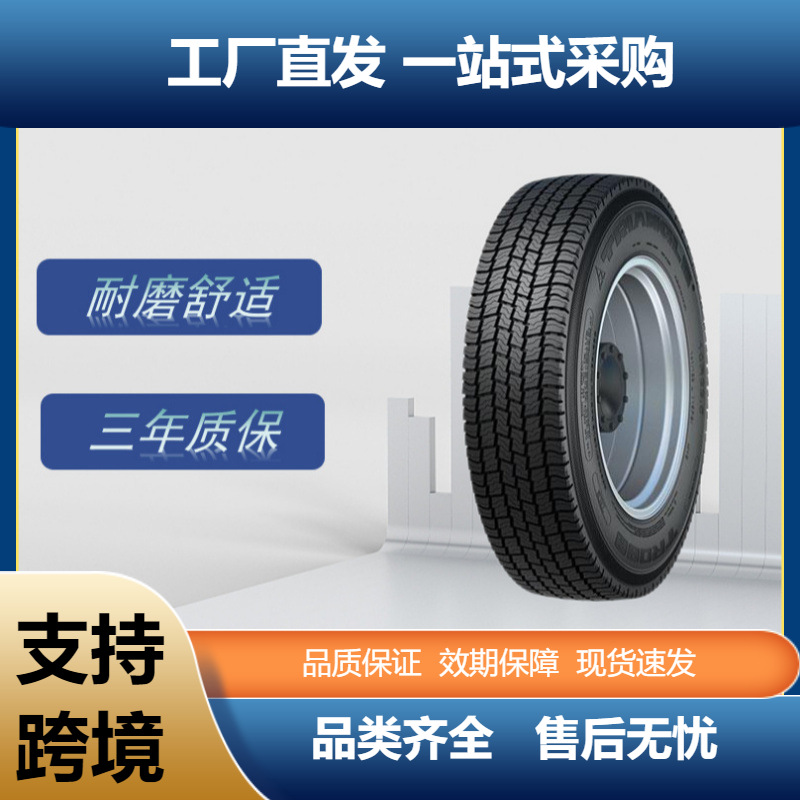 三角Triangle9.00R20-16PR TRD88带内胎垫带卡客车钢丝雪地轮胎