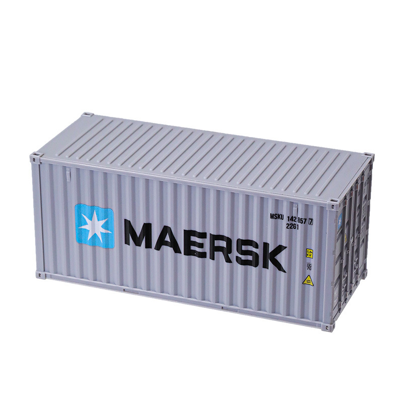 20 pies 1:30 decoración de modelo de contenedor plástico de simulación aniversario regalo de empresa se puede imprimir con texto de patrón