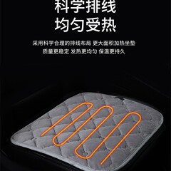 冬保温パイルusbインターフェイス自動車加熱座布団シート電気加熱2022新型ネット赤車マット