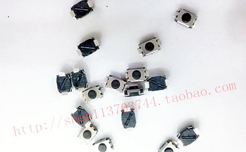 轻触开关3x4x2.0mm两脚贴片小龟开关3*4*2.0mm微动按键微型开关2p