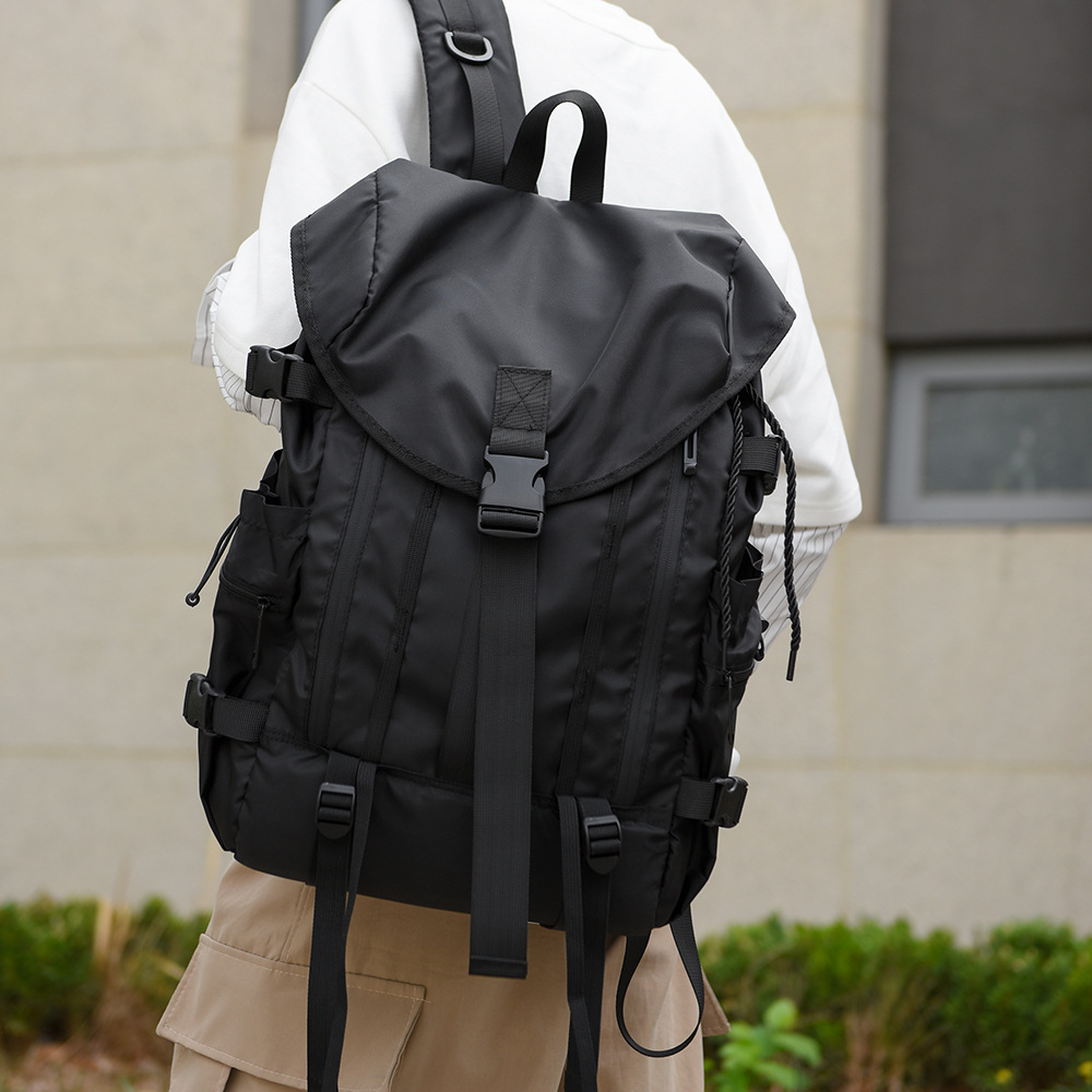 Mochila para hombres de gran capacidad bolsa de computadora marca de moda bolsa de estudiantes universitarios función de viento bolsa de hombre bolsa de viaje mochila bolsa de equipaje