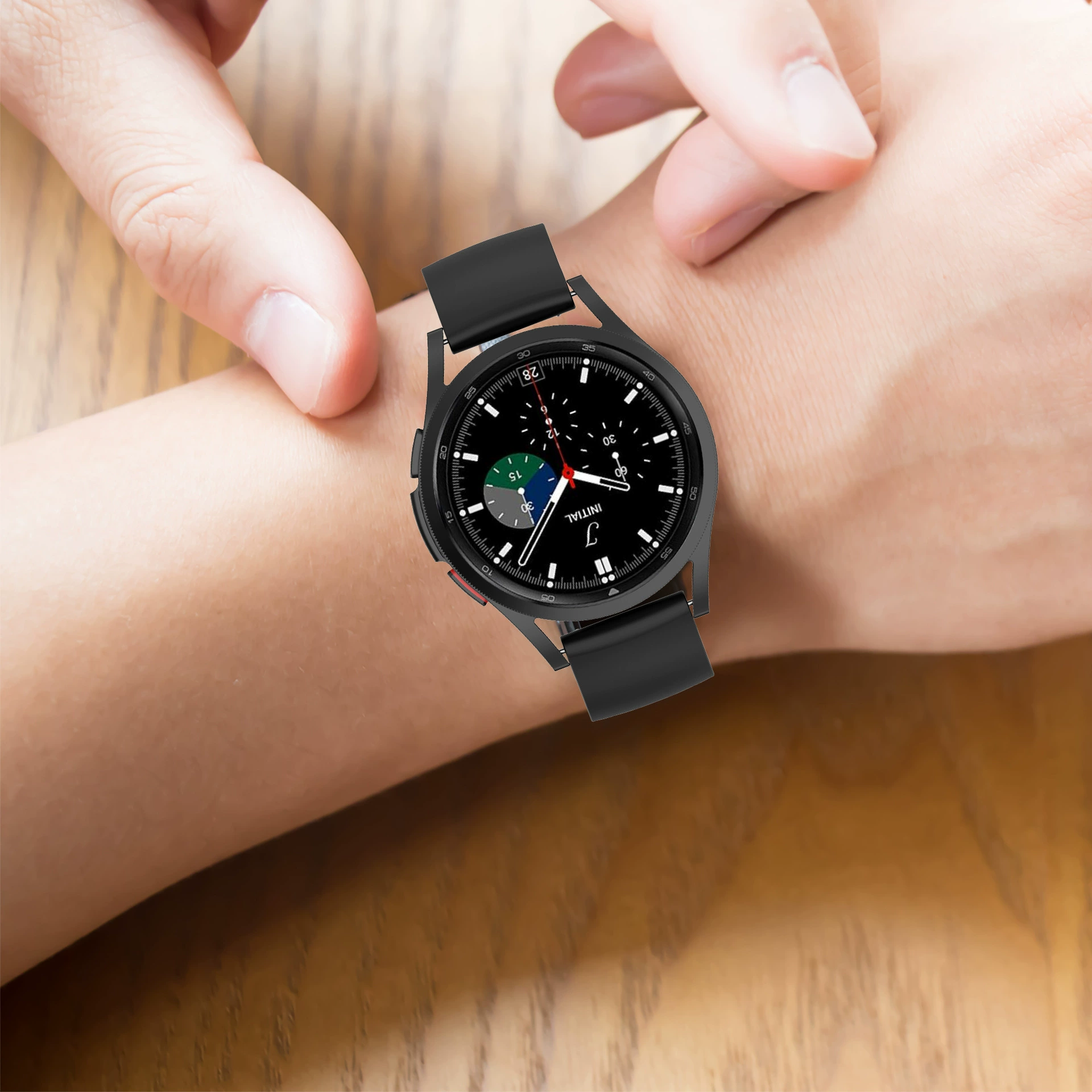 Подходит для Samsung Galaxy Watch4/COROS Takachi Watch PACE2 ремешок APEX ремешок круглый хвост ремешок