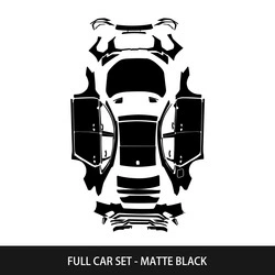 Car paint protective film Car Cover Tpu Pre-Cut - glossy-black-tpu-24-26-audia3limousine8y