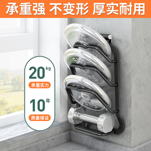 Kitchen multi-layer storage rack, space aluminum, no drilling pot lid kitchen shelf, pot lid universal wall-mounted pot lid holder