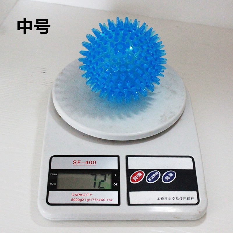 중간 찌르기 공 (파란색)