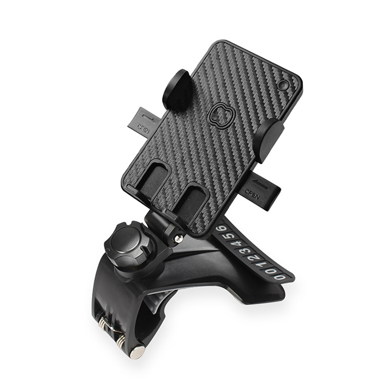 Multifuncional tres en un coche titular del teléfono móvil panel de instrumentos salida de aire espejo retrovisor universal de navegación del coche titular del teléfono móvil