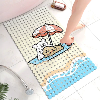 Avtomobil döşəmə paspasları Hollow Kidsren, Pregnant Women and - puppy-massage-70x40cm-environmentally-friendly-odorless-shipped-on-the-same-day-simple-round-style