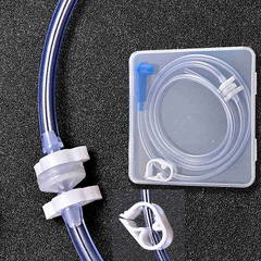 Brake Oil Replacement Tool Car Pneumatic Brake Fluid Change Suction Pump Injector Pump Bottle Pipe Special Connector Accessories 