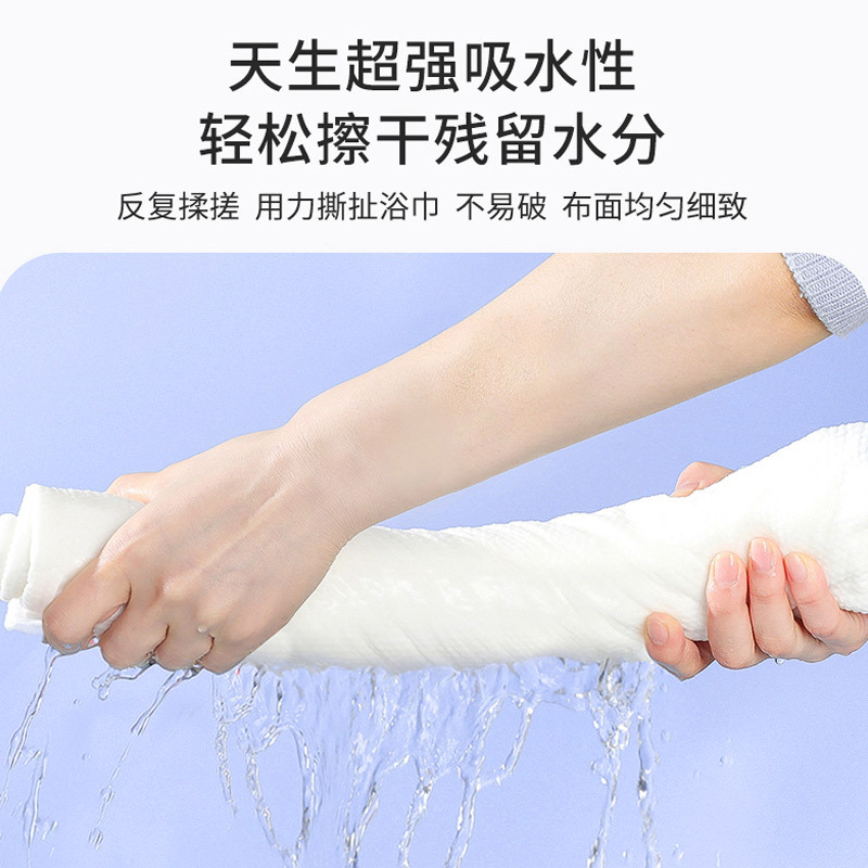 德迅超強吸水速干一次性干發巾女包頭巾加厚便攜家用美容擦頭毛巾