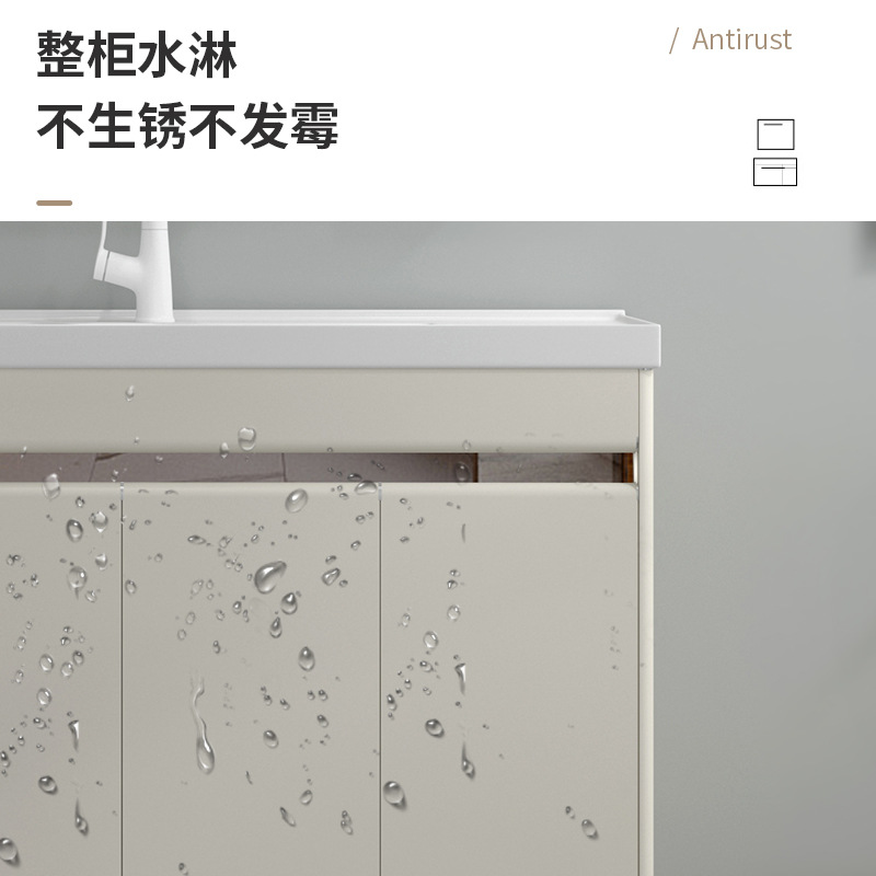304 armario de lavandería de acero inoxidable con tabla de lavandería derecha lavabo de piso integrado lavabo balcón lavabo