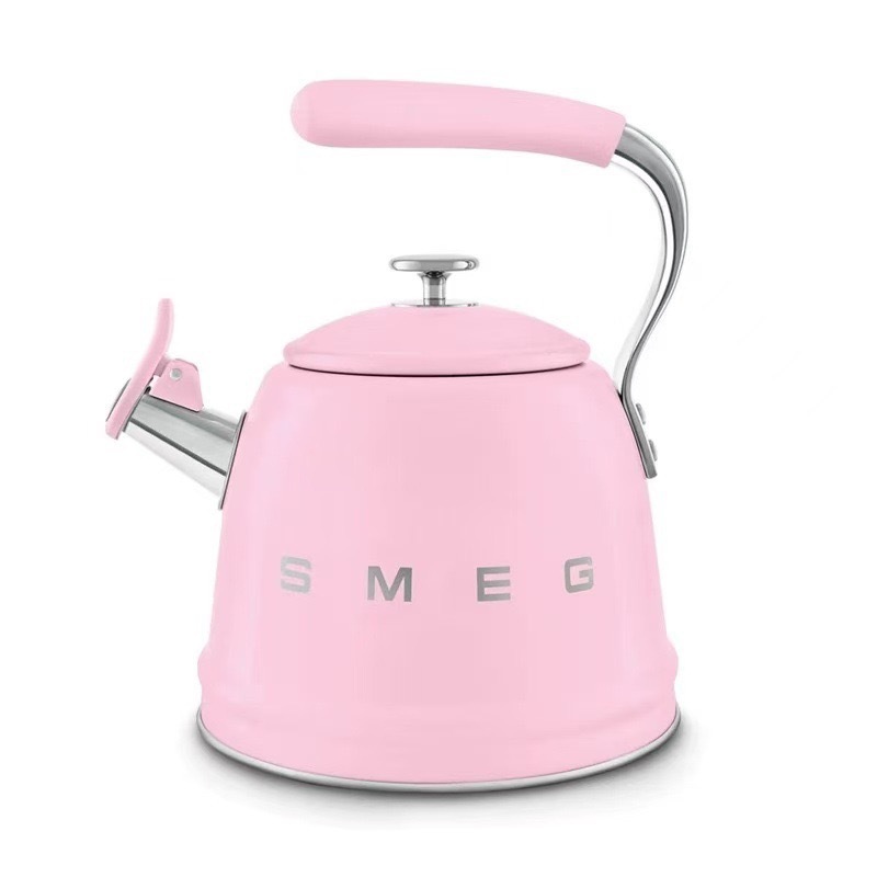 SMEG レトロホイッスルケトル ステンレスケトル 電磁調理器 明火 2.3Lケトル|undefined