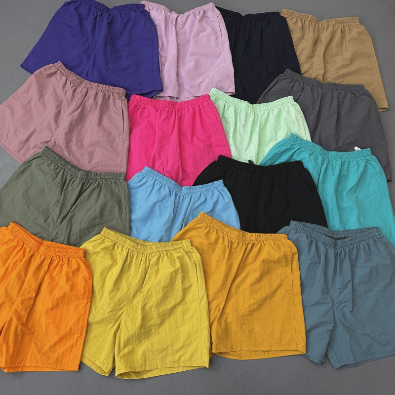 Candy Color Series Couple Style Men's and Women's Summer Outdoor Quick-Dry Shorts Loose Breathable Functional Training Sports Pants Trendy Candy Color Series Couple Style Men's and Women's Summer Outdoor Quick-Dry Shorts Loose Breathable Functional Training Sports Pants Trendy