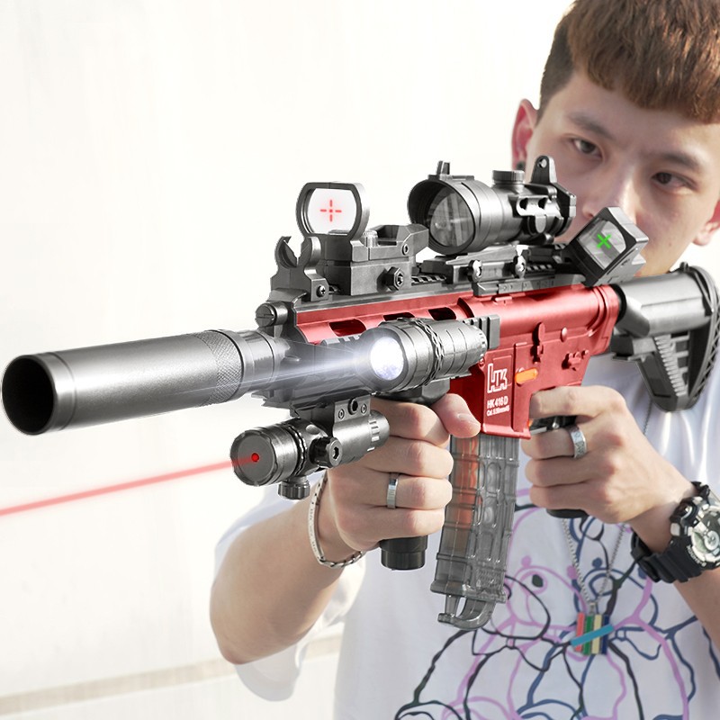 Children's soft bullet gun M416 submachine gun electric repeater Toy gun imitation boy sniper gun