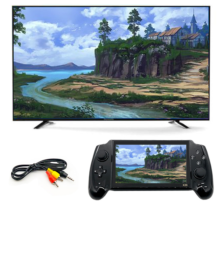 PowerPlay Pro Handheld – 7-Zoll-HD, Dual G20 CPUs, 5400 mAh für Non-Stop-Gaming-Action! Exklusives Angebot!_voghion.com