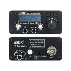 Usdr usdx + plus v2 8バンドsdrトランシーバーhfssb qrp高周波短波トランシーバーlcd