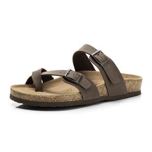 P 86233 Cork Couple Beach Sandals ܛľ��Hɳ����Ь