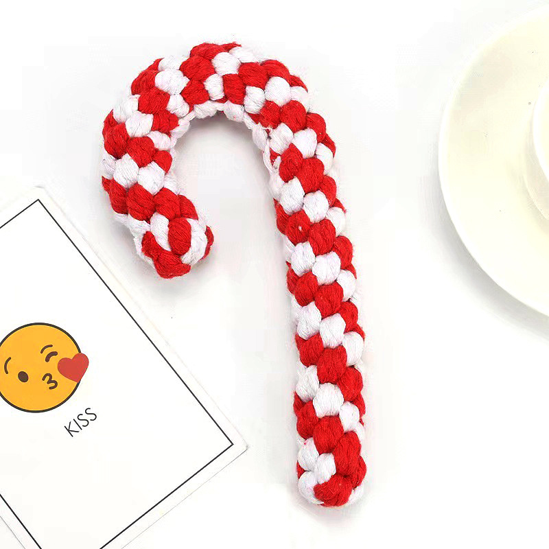 빨간색과 흰색 목발 90g20cm