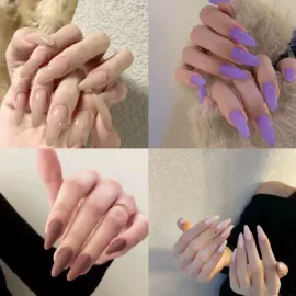 甲片/穿戴甲;美甲饰品;指甲锉