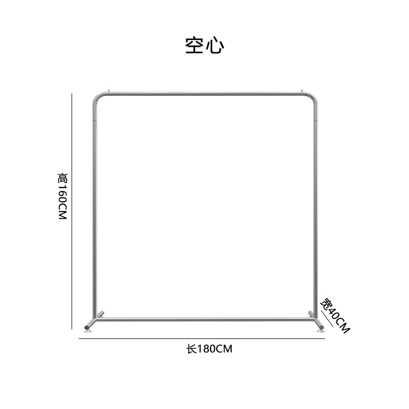 스테인레스 스틸 와이어 드로잉 길이 180 높이 160cm