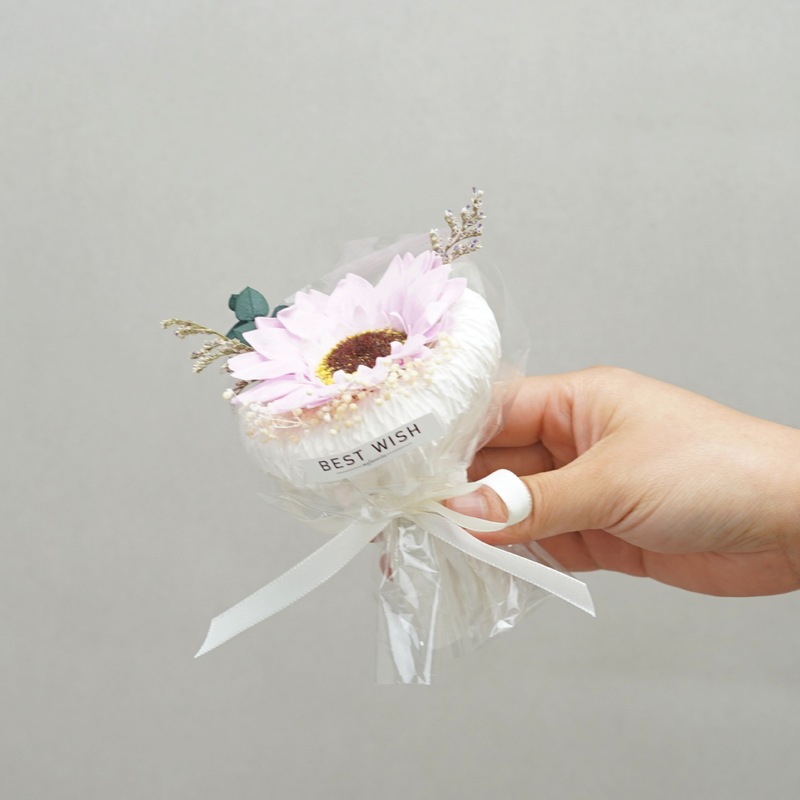 迷你口袋见面小花束玫瑰向日葵永生花伴手礼生日礼物装饰七夕节|undefined
