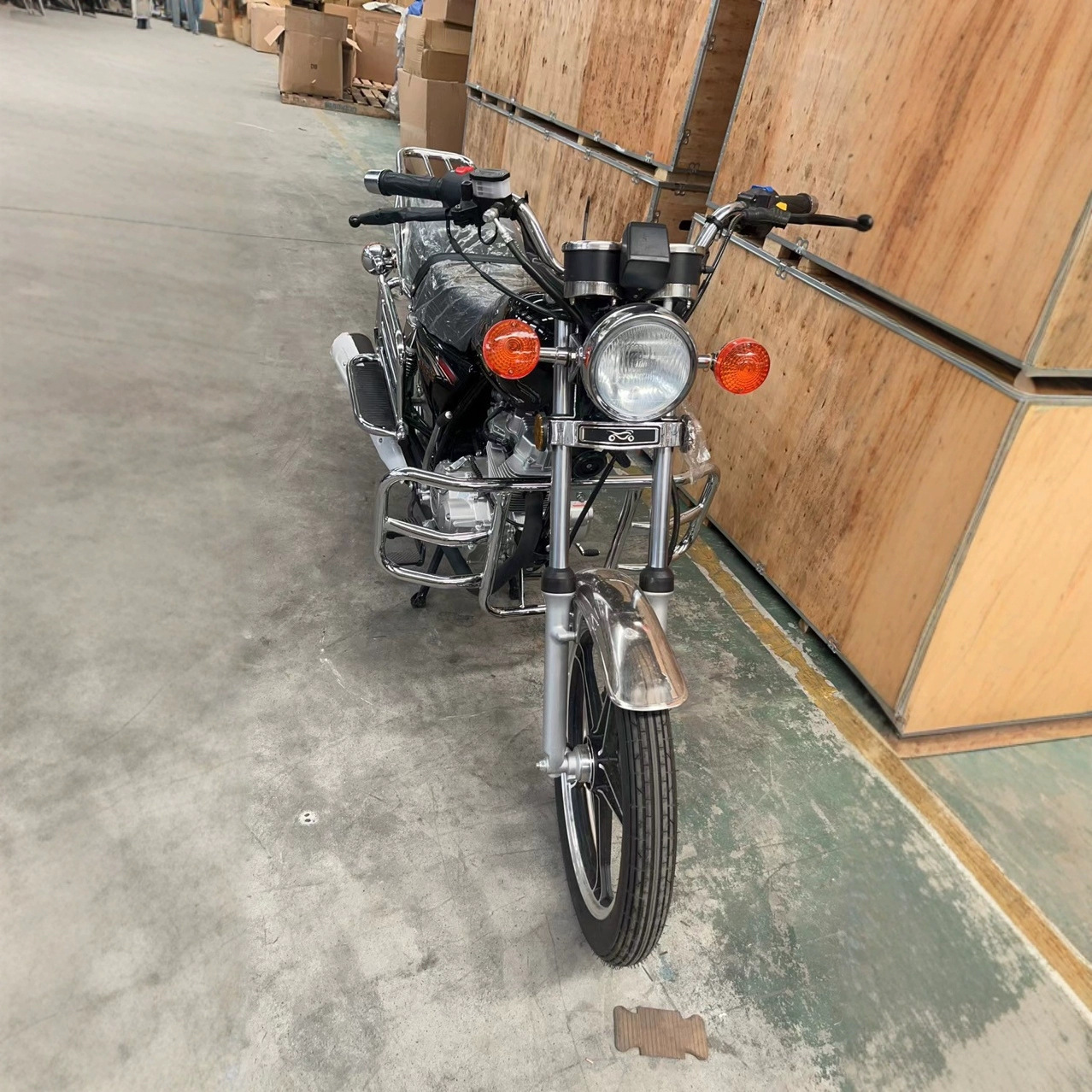 Exportación África Príncipe 125cc 150cc dos ruedas motocicleta de combustible motocicleta