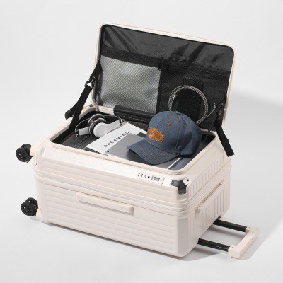 펄 화이트 [새 업그레이드] [플립업 상단 및 측면 개구부]