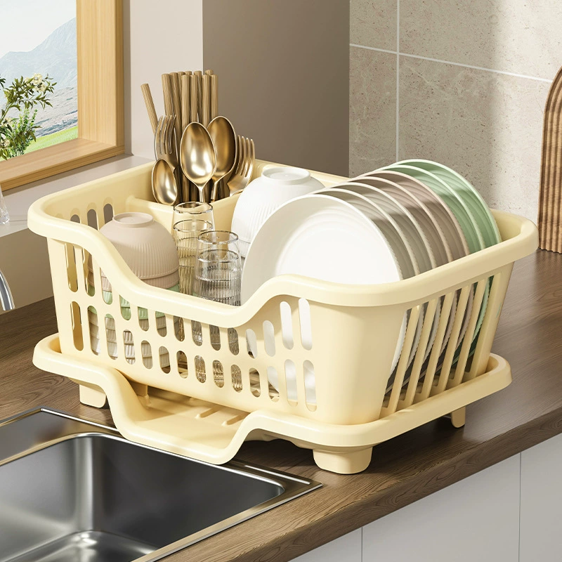Drawing dishes, dish, dish storage shelf sink, tableware, tableware, house kitchen table table chopsticks filter water storage box