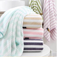 新款珊瑚绒玉米粒阳锦浴巾家用洗澡柔软吸水不易掉毛浴巾批发简约