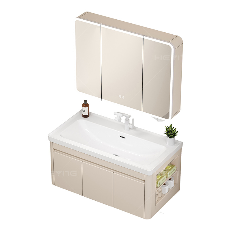 Gabinete de baño de panal de aluminio gabinete lateral lavabo 17CM lavabo profundo en una bañera gabinete de baño cerámica en una bañera