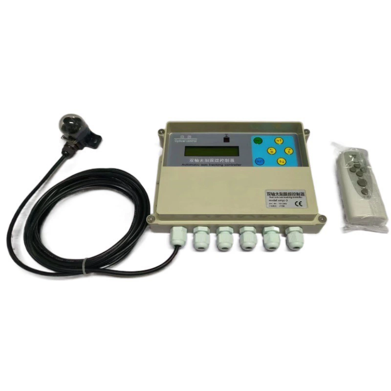New wind speed dual -axis tracking controller optical control type dual -axis sun tracking control applicable
