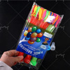 Three bundles of 111 ball transparent bag packaging