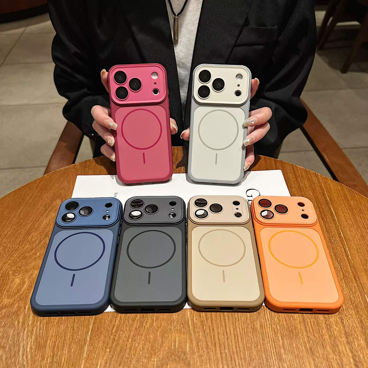 Apple 17PROMAX Case para iPhone 16 All-in - One Key Case 11 Premium