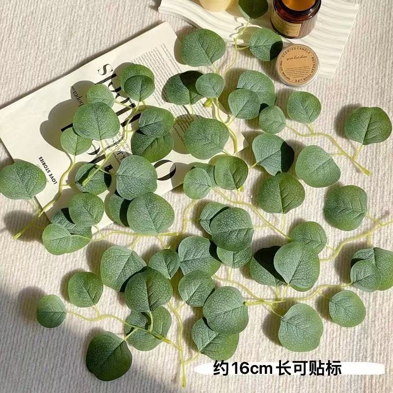 Eucalyptus Leaf Small Flowers Mix and Match Diy Material Bag Antique Flower Head Hairpin Flower Headwear Decorative Green Leaves Eucalyptus Leaf Small Flowers Mix and Match Diy Material Bag Antique Flower Head Hairpin Flower Headwear Decorative Green Leaves